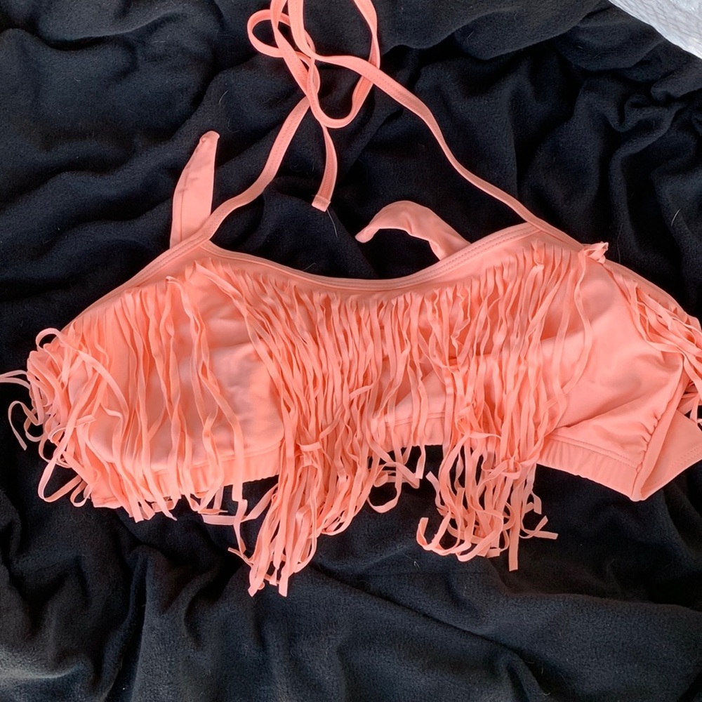 Peach Bikini Top